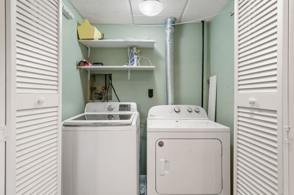 96 Bridge Street Medfield, MA 02052 - Photo 30 of 41 a utility room with dryer and washer