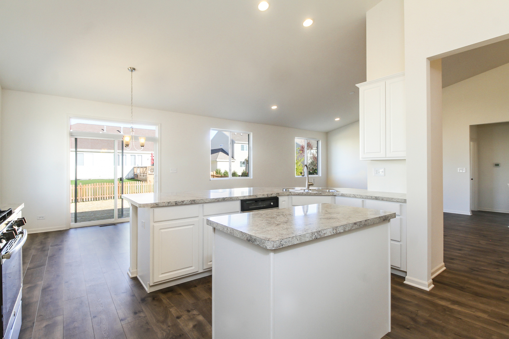 2080 Brandon Hill Road New Lenox, IL 60451 - Photo 4 of 15 a kitchen with granite countertop kitchen island a sink appliances and a counter space