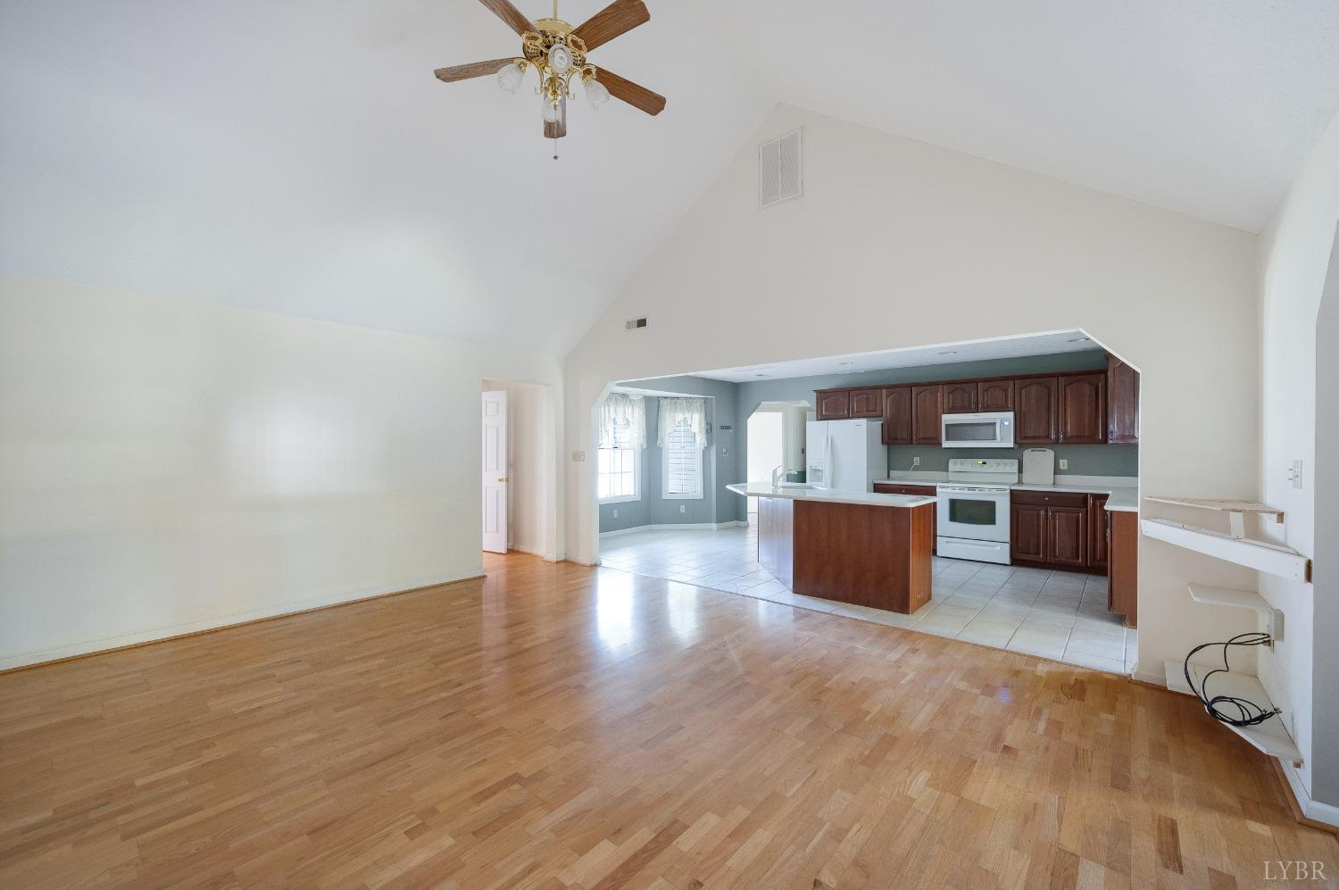 29 Dunivan Drive Rustburg, VA 24588 - Photo 24 of 61 a view of kitchen with furniture and wooden floor