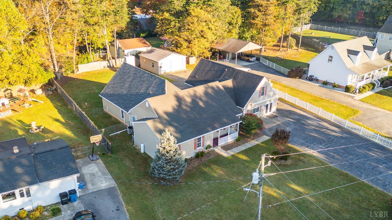29 Dunivan Drive Rustburg, VA 24588 - Photo 10 of 61 an aerial view of a house with a swimming pool