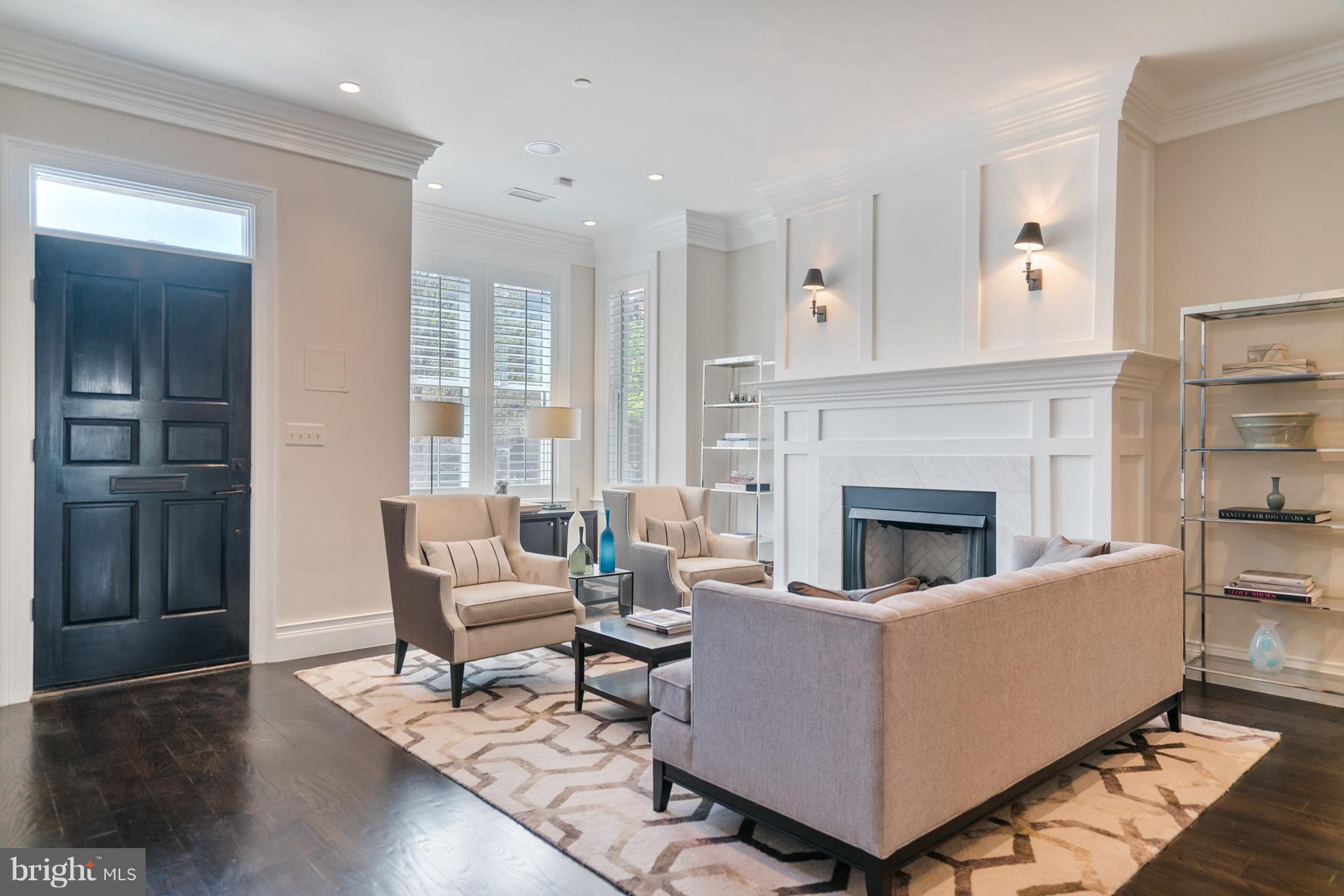 329 9th Street Northeast, Unit TH2 Washington, DC 20002 - Photo 2 of 29 Enjoy the Gas Fireplace
