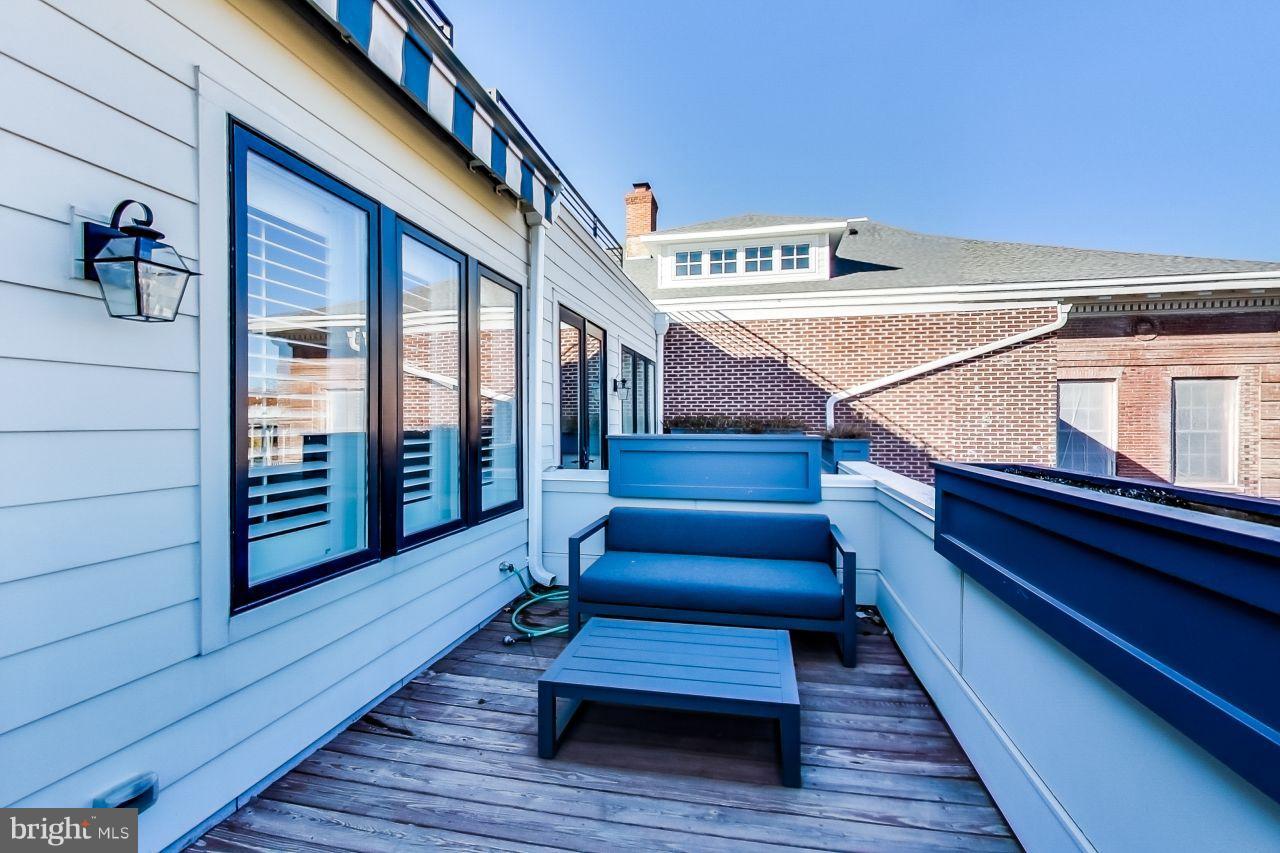 329 9th Street Northeast, Unit TH2 Washington, DC 20002 - Photo 15 of 29 Private Balcony on the Second Level of Home