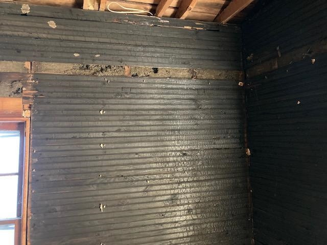 2104 Riddle Road Durham, NC 27713 - Photo 21 of 28 Shell space evidence of previous fire damage