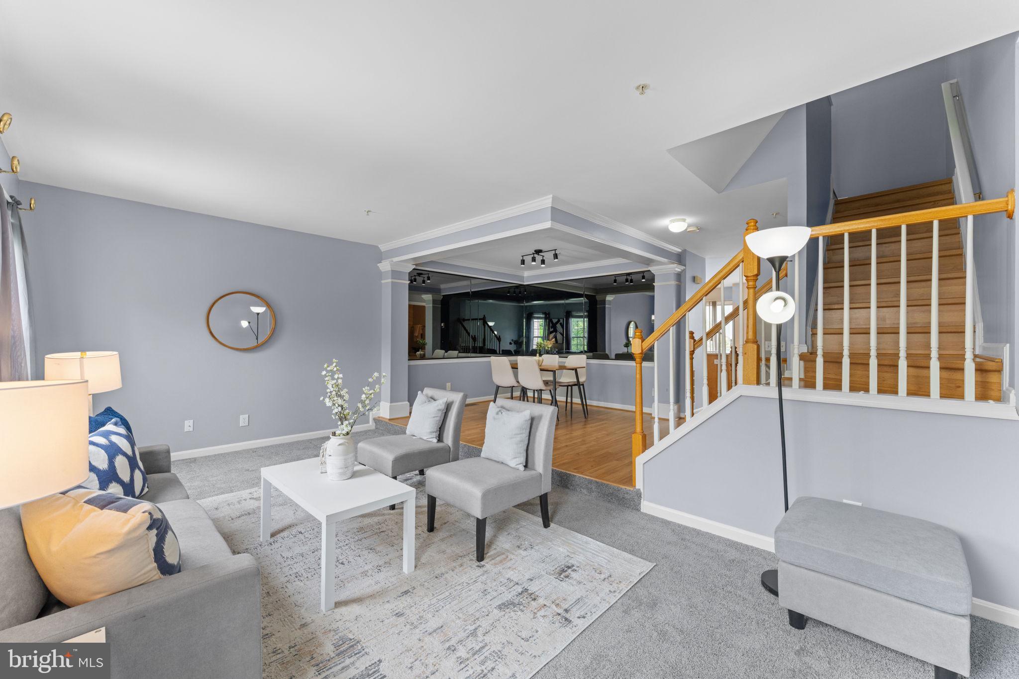 3546 Ellerton Road Bowie, MD 20716 - Photo 27 of 87 Open concept living and dining room