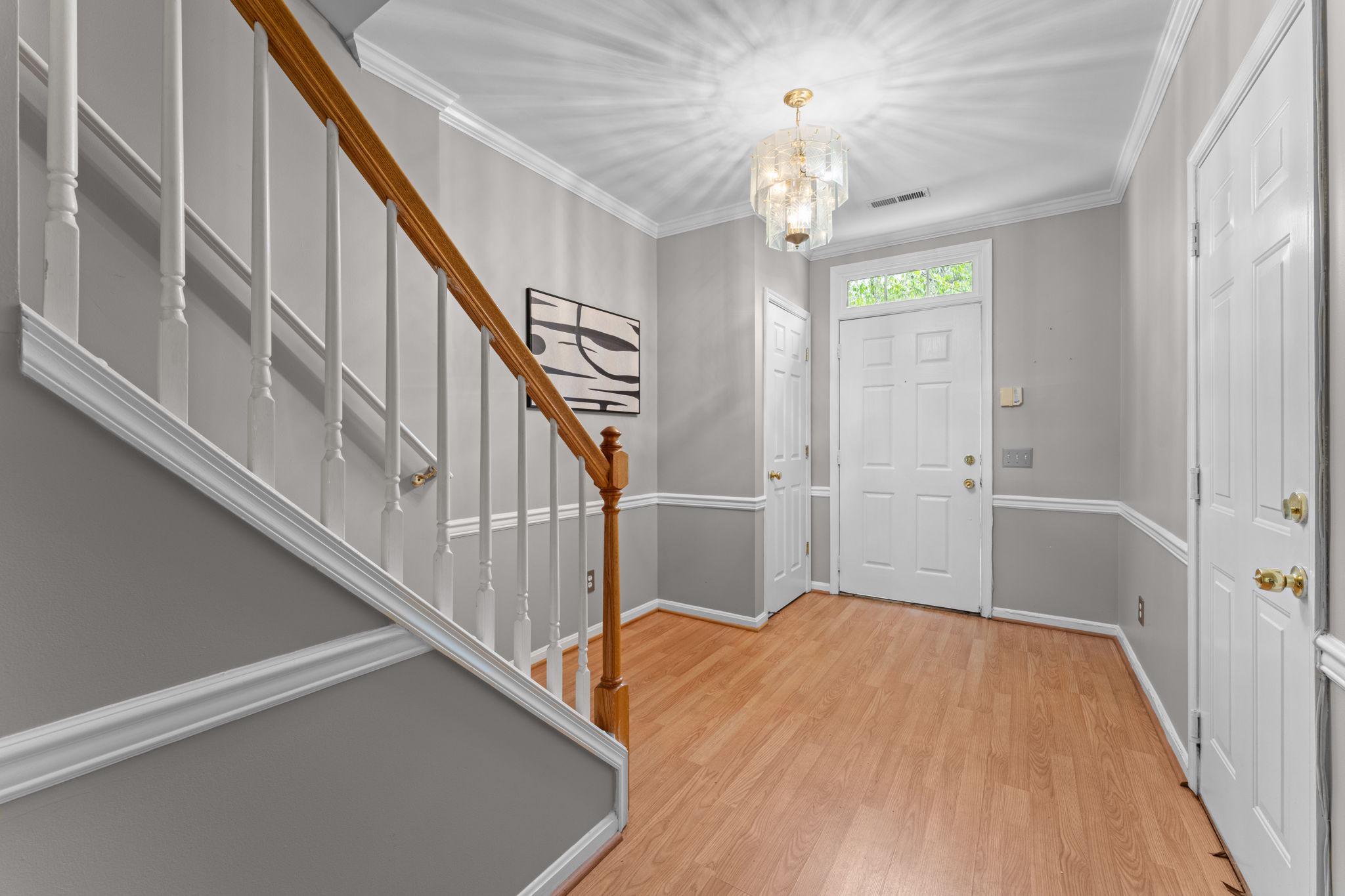 3546 Ellerton Road Bowie, MD 20716 - Photo 4 of 87 Inviting foyer with access to garage
