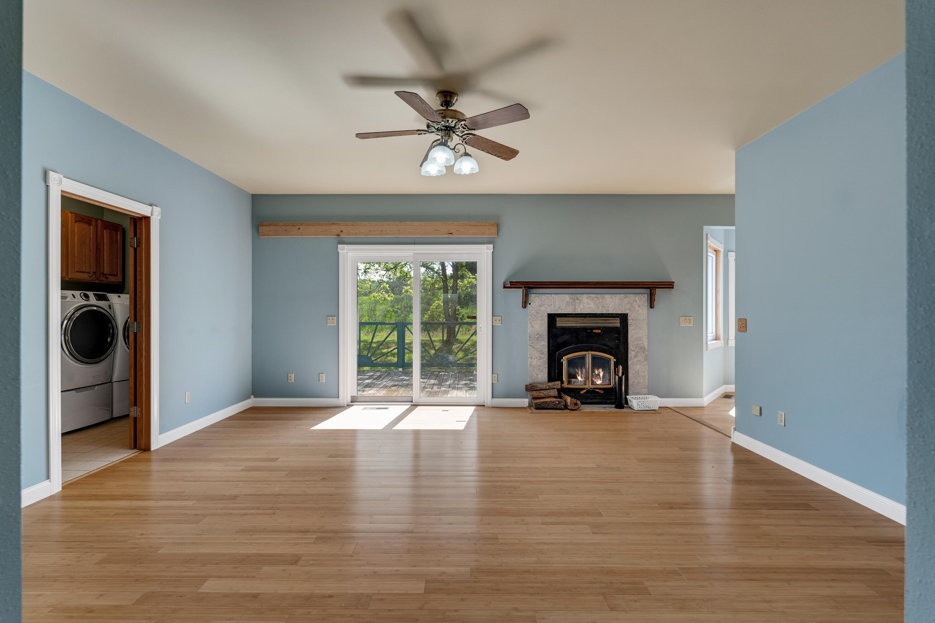 27751 Nutmeg Road Glendale, WI 53929 - Photo 11 of 44 Main level family rm with fireplace