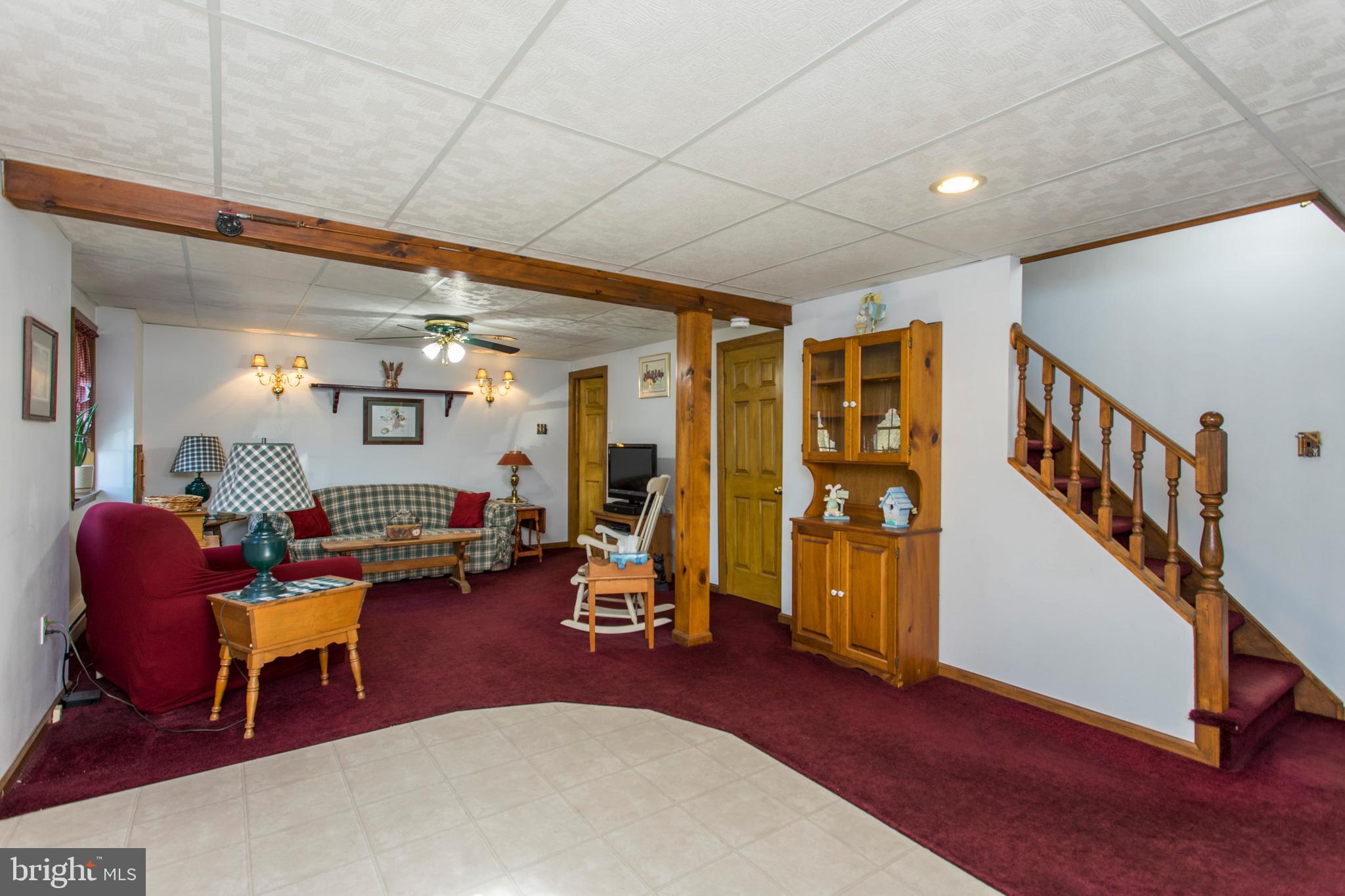 finished basement/family room