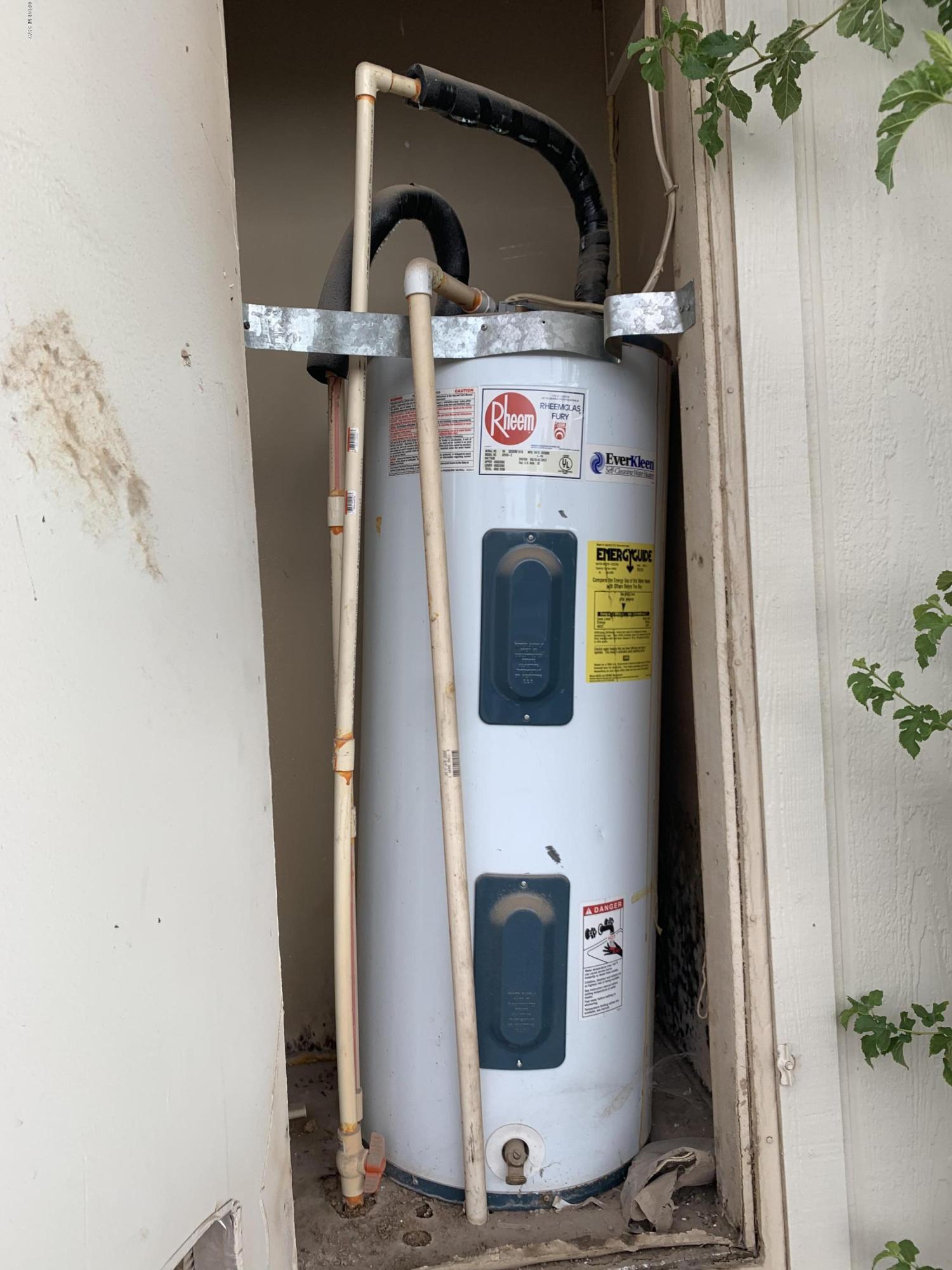 3744 East Milton Road Tucson, AZ 85706 - Photo 27 of 27 Electric water heater