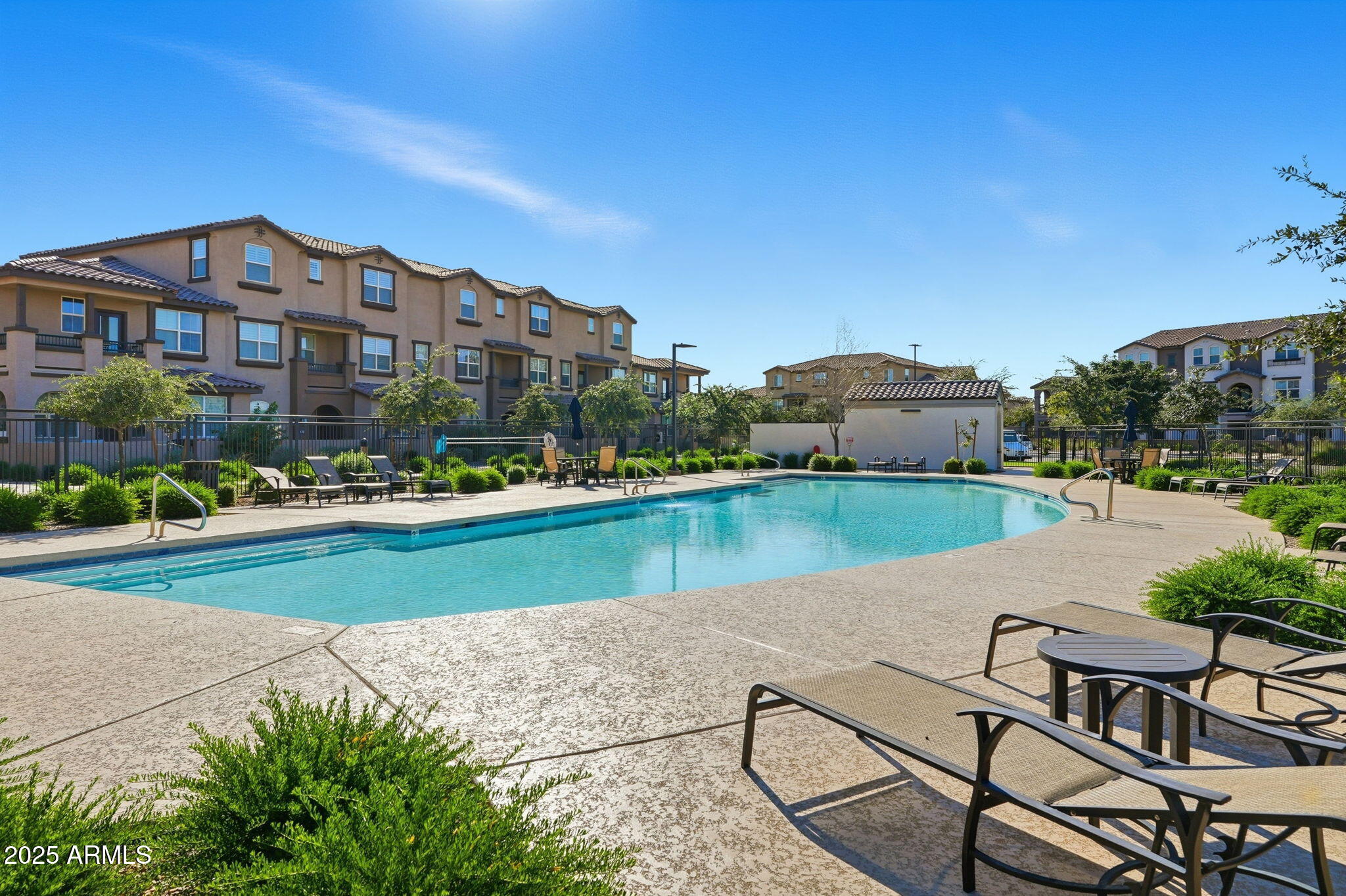 1255 North Arizona Avenue, Unit 1323 Chandler, AZ 85225 - Photo 30 of 30 a view of swimming pool from a balcony