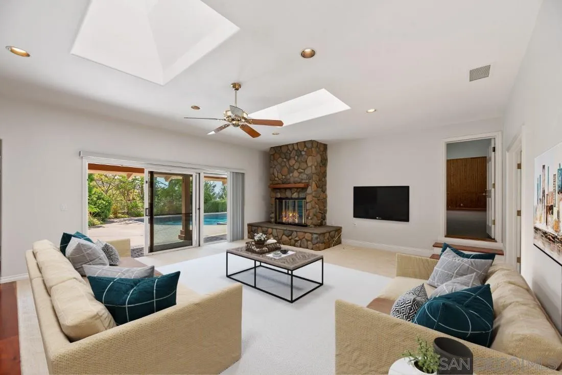 13260 Glen Circle Road Poway, CA 92064 - Photo 20 of 53 a living room with furniture and a large window