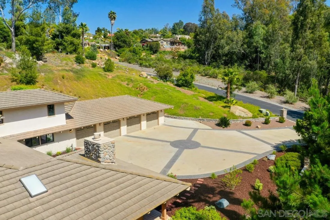 13260 Glen Circle Road Poway, CA 92064 - Photo 38 of 53 an aerial view of a house with a yard