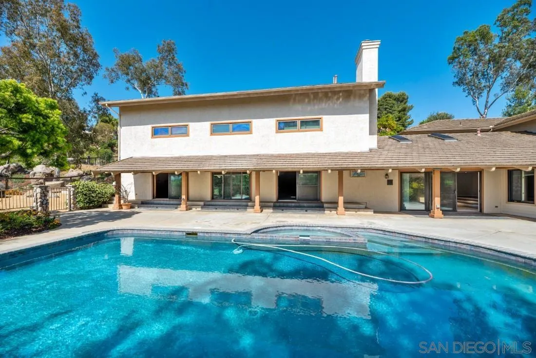 13260 Glen Circle Road Poway, CA 92064 - Photo 47 of 53 a view of a house with a yard and sitting area