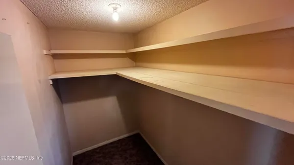 a close view of closet