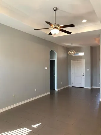 wooden floor in an empty room