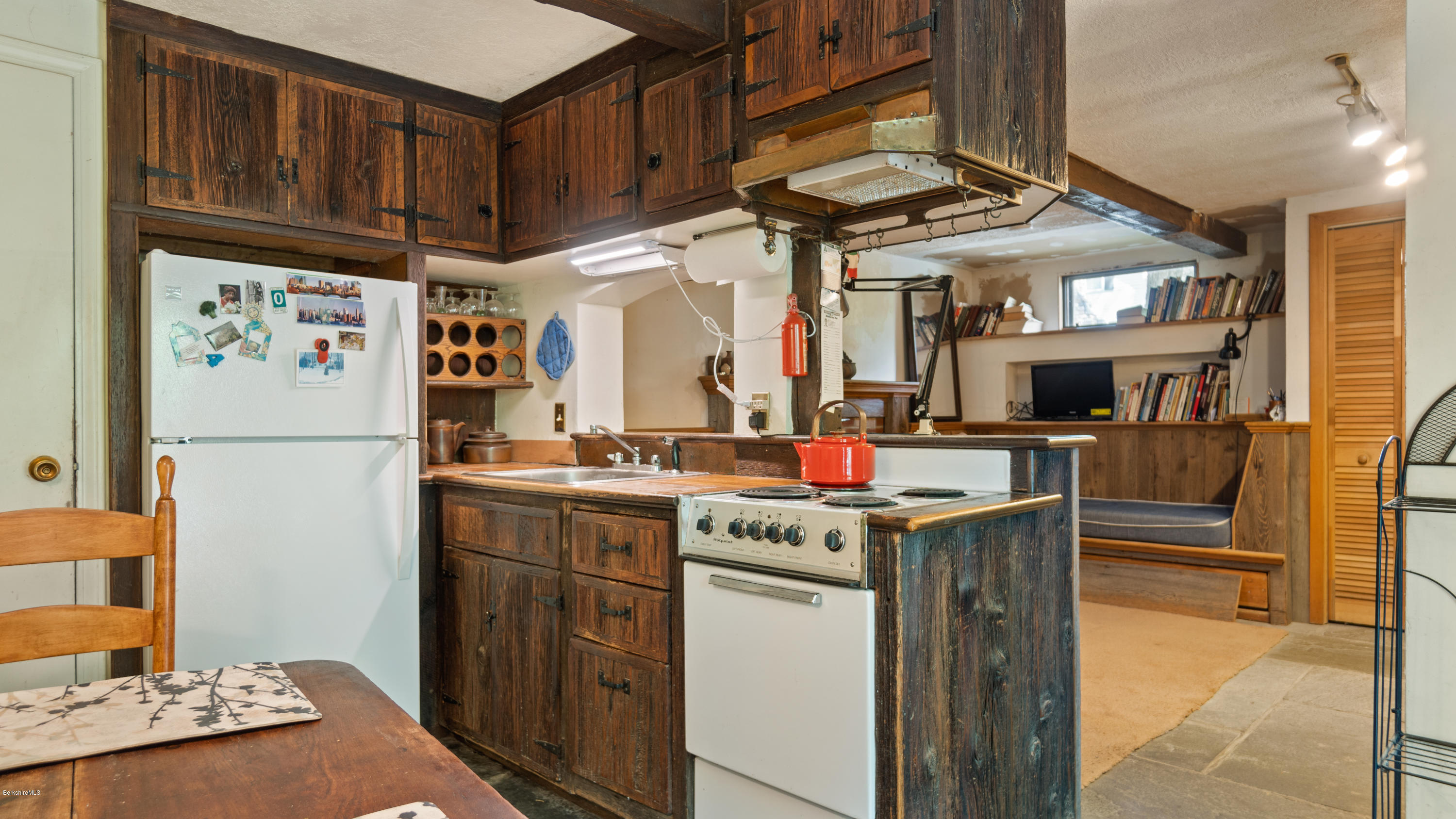 91 Tyringham Road Monterey, MA 01245 - Photo 15 of 32 Lower kitchen