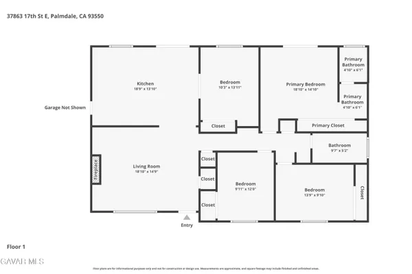 $528,900 | 37863 17th Street East, Palmdale, CA 93550