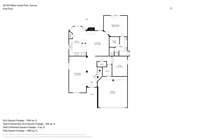 a picture of a floor plan