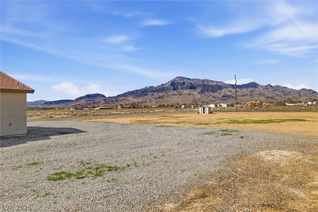 3281 North Woodchips Road Pahrump, NV 89060 - Photo 30 of 32 Mountain View of Shadow Mountain
