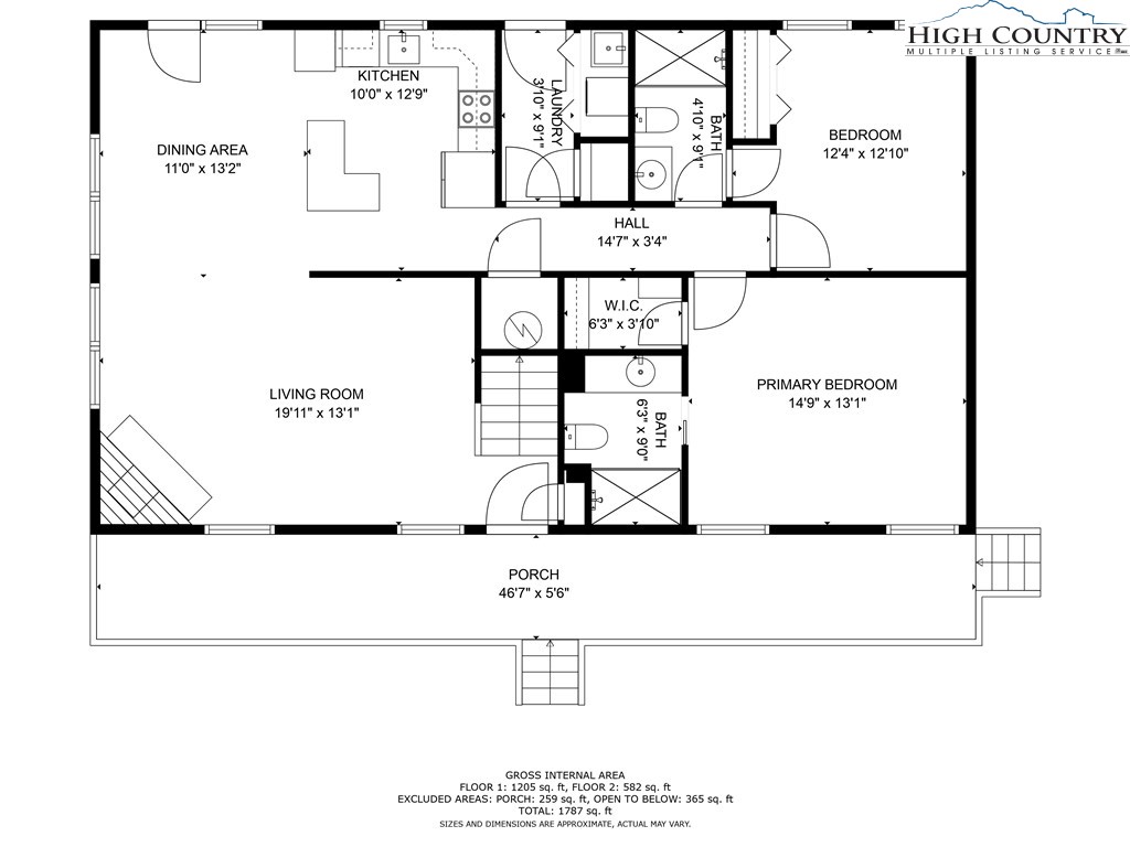 105 Old Field Road Beech Mountain, NC 28604 - Photo 42 of 43 a picture of a black and white photo
