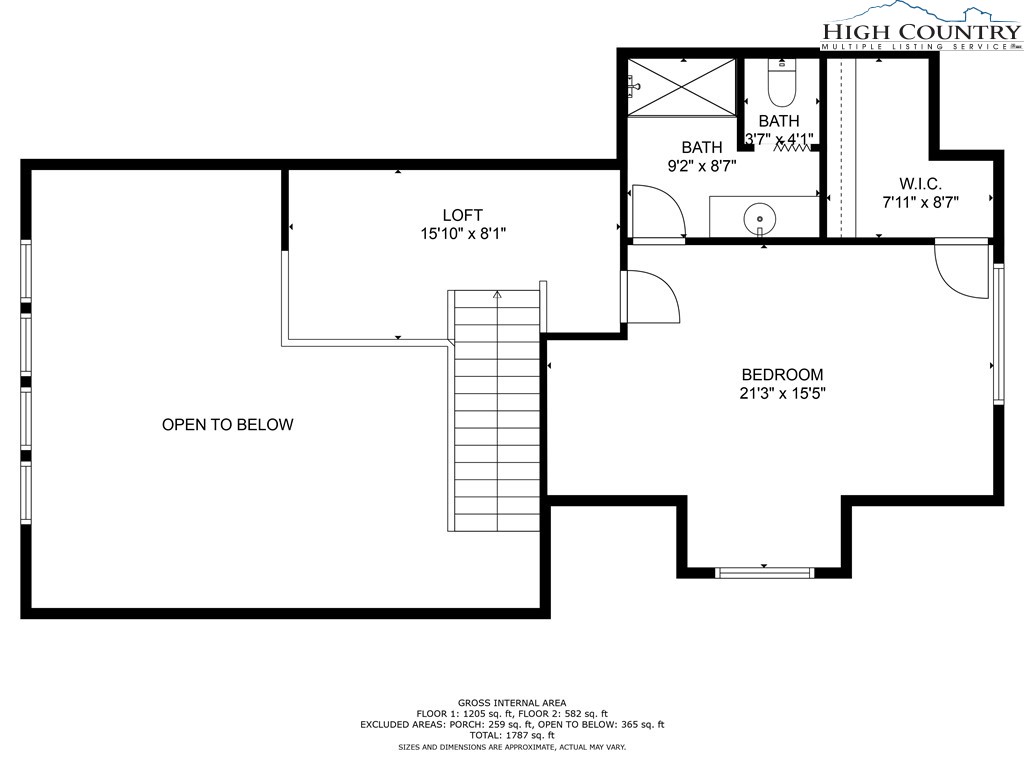 105 Old Field Road Beech Mountain, NC 28604 - Photo 43 of 43 a picture of a bench