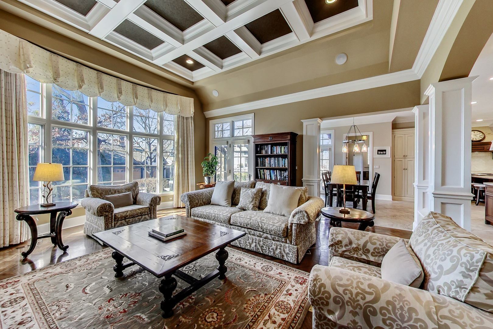 772 Walden Road Winnetka, IL 60093 - Photo 17 of 55 a living room with furniture and a large window