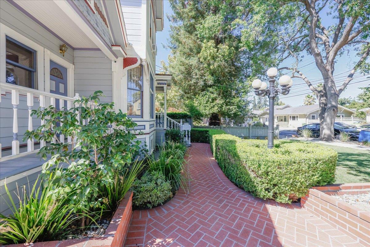 1167 Settle Avenue San Jose, CA 95125 - Photo 2 of 35 a view of a garden with pathway
