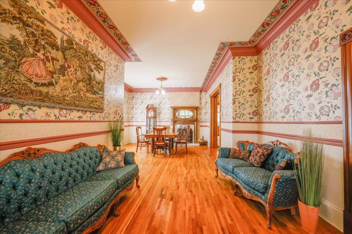 1167 Settle Avenue San Jose, CA 95125 - Photo 7 of 35 a view of balcony with chairs and wooden floor