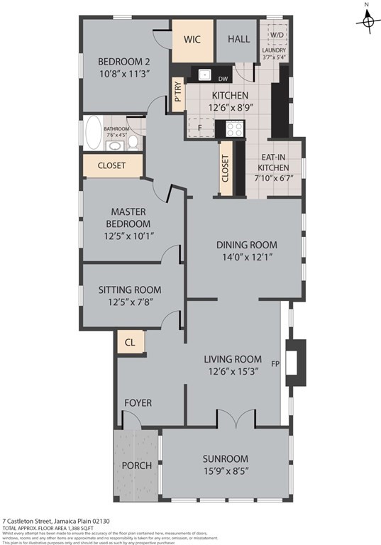 7 Castleton Street, Unit 1 Boston, MA 02130 - Photo 30 of 30 Gallery Image 30