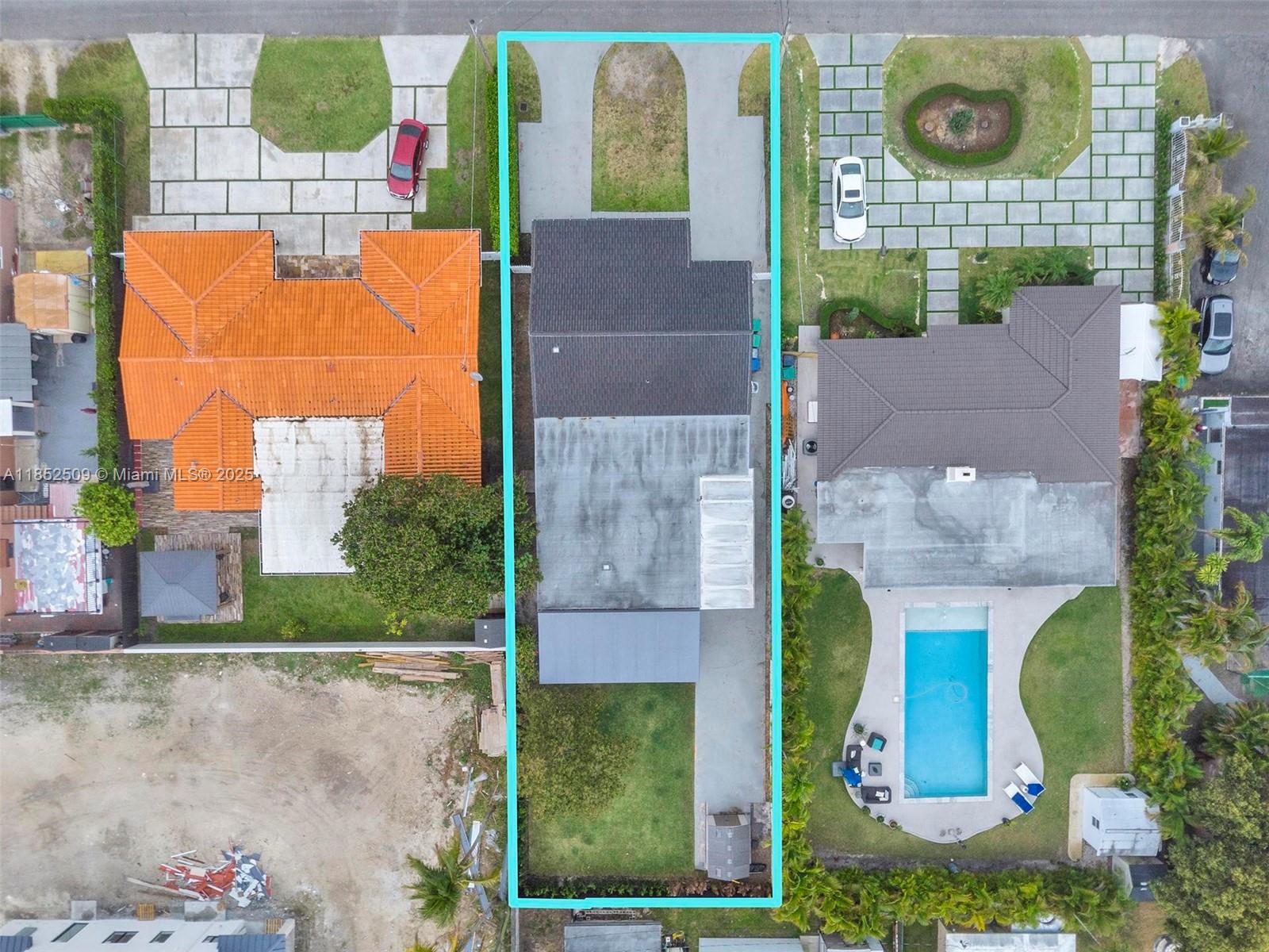 6470 Southwest 27th Street Miami, FL 33155 - Photo 38 of 38 an aerial view of a house