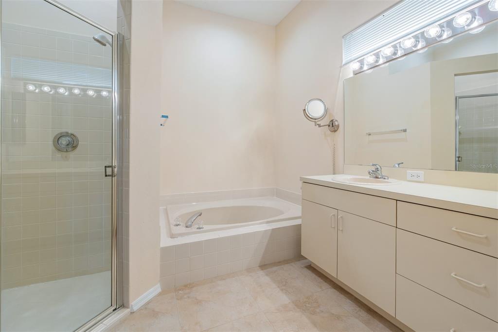 4504 Connery Court Palm Harbor, FL 34685 - Photo 15 of 33 a bathroom with a tub sink and mirror