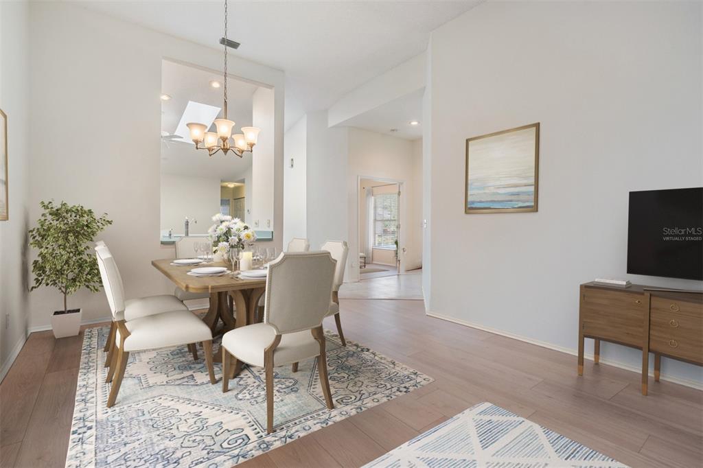 4504 Connery Court Palm Harbor, FL 34685 - Photo 6 of 33 a view of a dining room with furniture