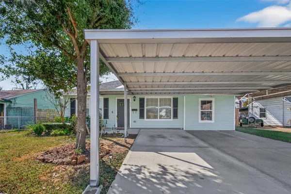 front view of a house with a porch