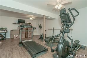 7 Valley Court Florida, NY 10921 - Photo 25 of 30 a view of a room with gym equipment