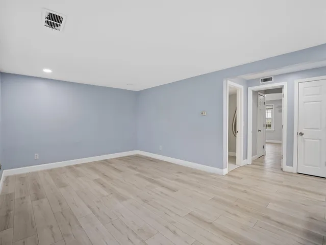 wooden floor in an empty room
