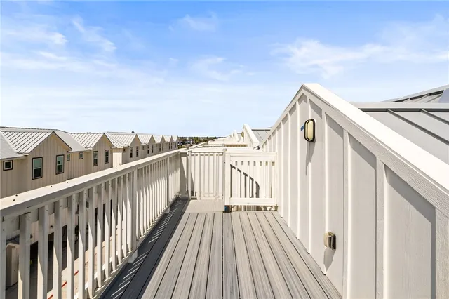 a view of front door of house