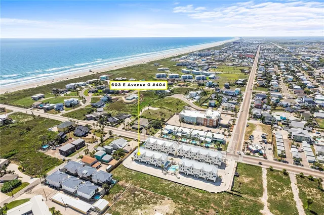 $899,000 | 603 East Avenue G, Unit 404, Port Aransas, TX 78373