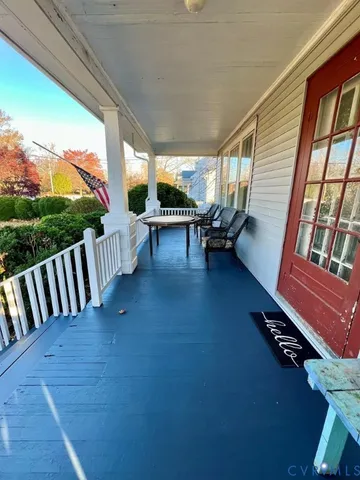 a view of deck with patio