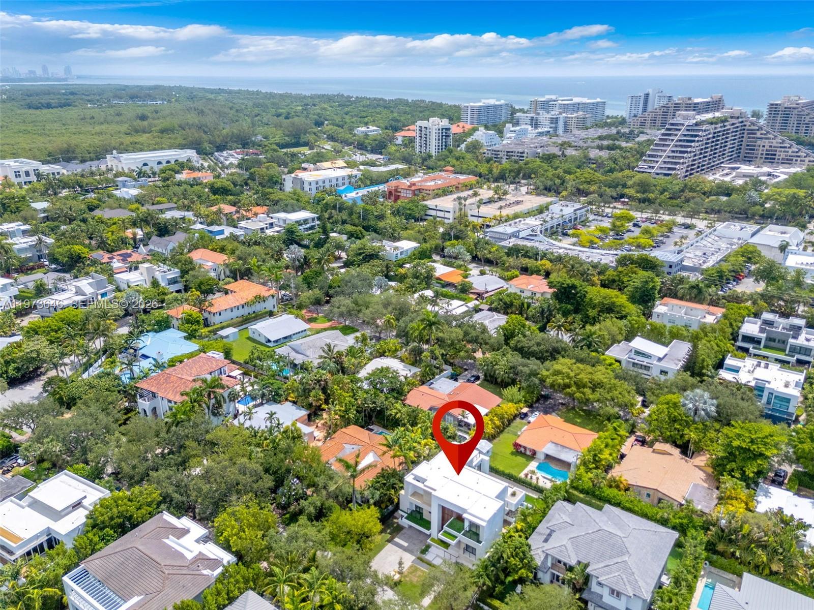 285 Woodcrest Road Key Biscayne, FL 33149 - Photo 51 of 53 a view of city and mountain