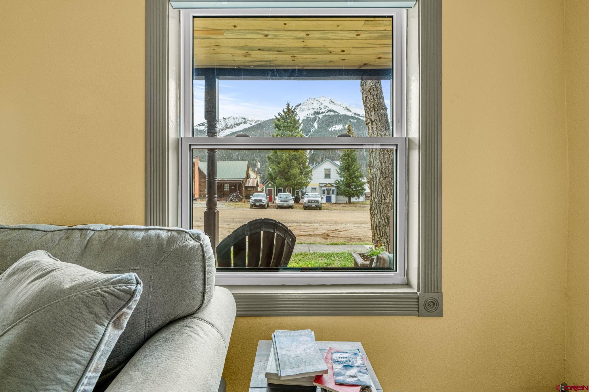 1257 Snowden Street Silverton, CO 81433 - Photo 15 of 29 a living room with a bed and a window