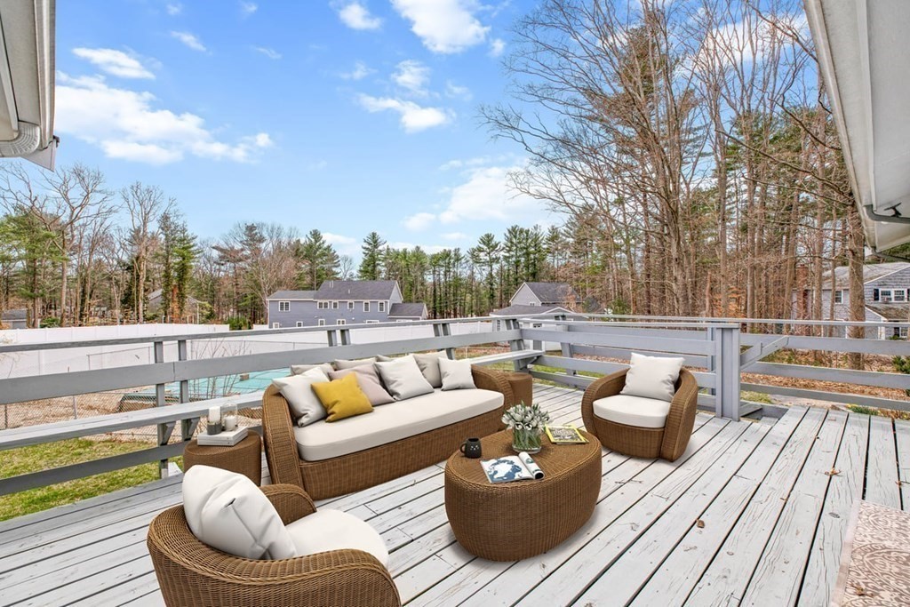 56 James Road Hanover, MA 02339 - Photo 16 of 31 a view of outdoor space with seating