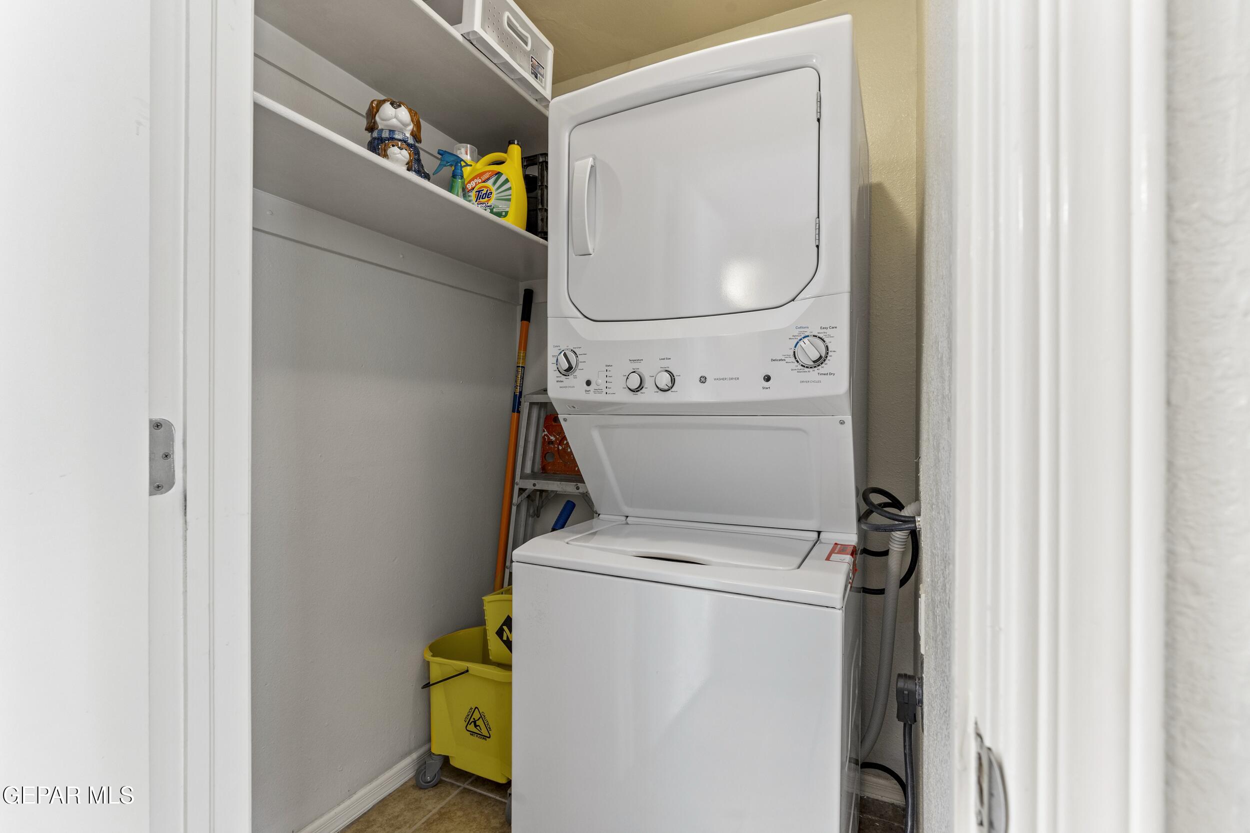 4433 North Stanton Street, Unit P358 El Paso, TX 79912 - Photo 15 of 19 a utility room with dryer and washer