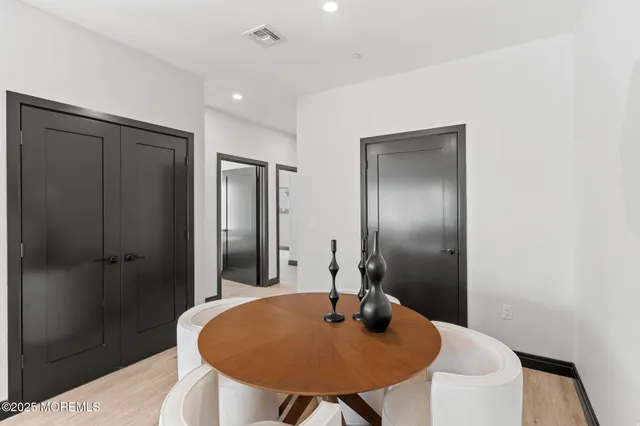 a view of a beach and ocean view