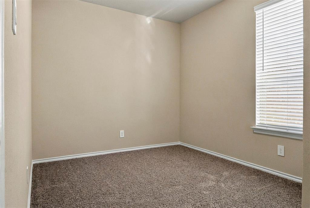 15932 Stableford Road Justin, TX 76247 - Photo 20 of 35 Neutral wall color, carpet flooring, window with blinds, and white trim