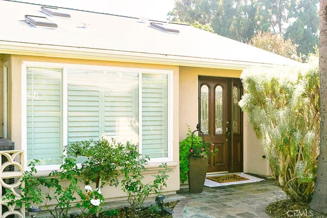 a view of a entryway front of house