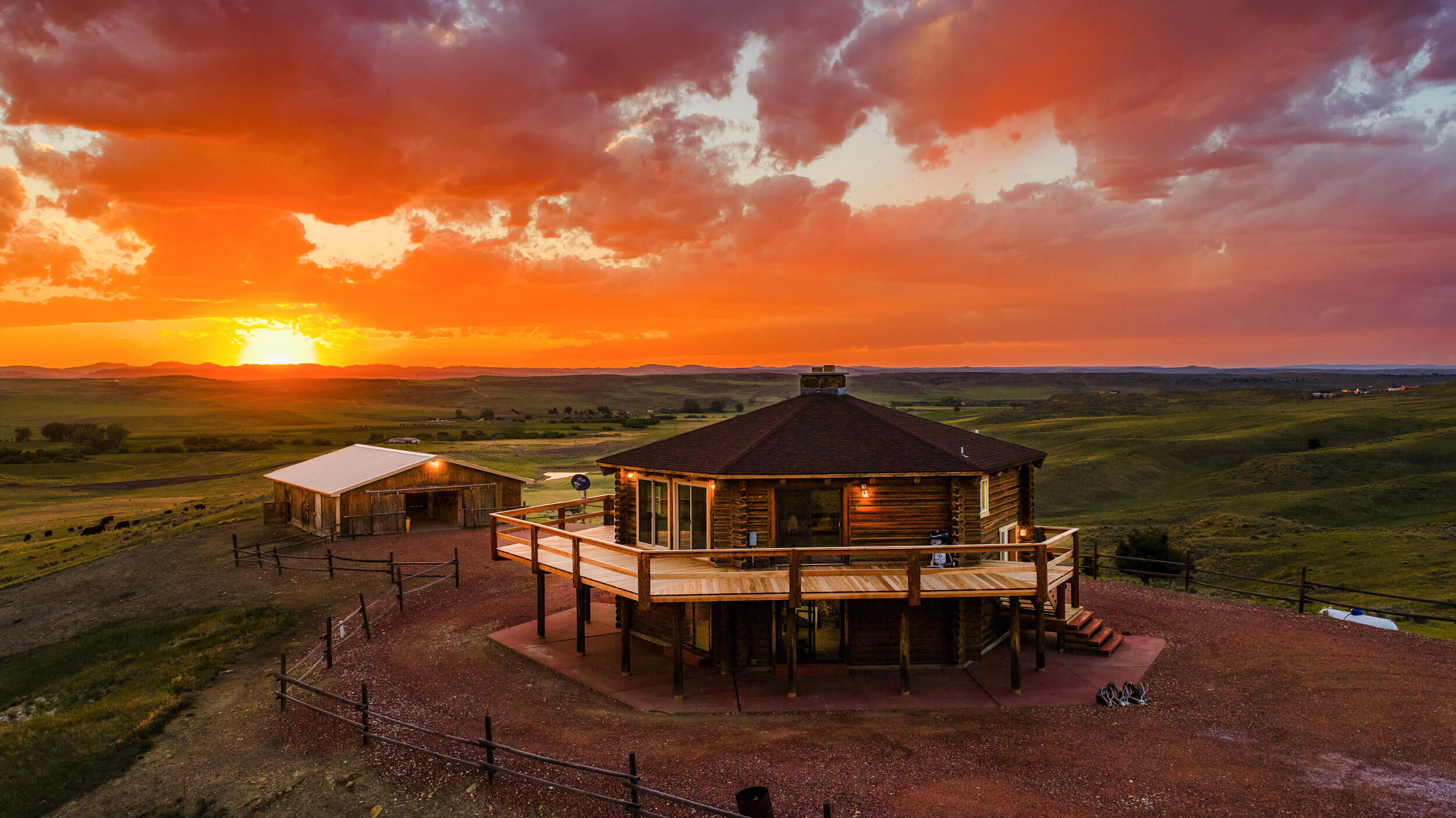 593 Lower Prairie Dog Road Sheridan, WY 82801 - Photo 114 of 182 593 lpd sunset 34