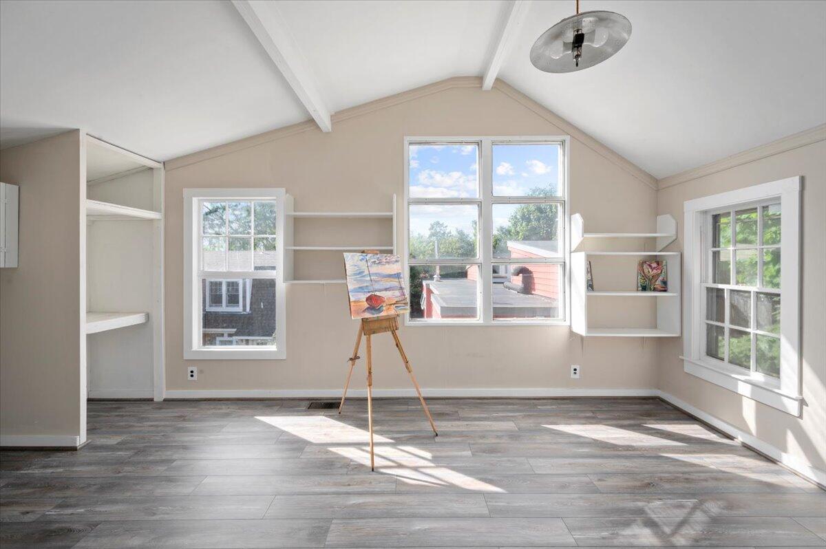 6 Priscilla Alden Road Provincetown, MA 02657 - Photo 41 of 58 a view of a livingroom with wooden floor and a window