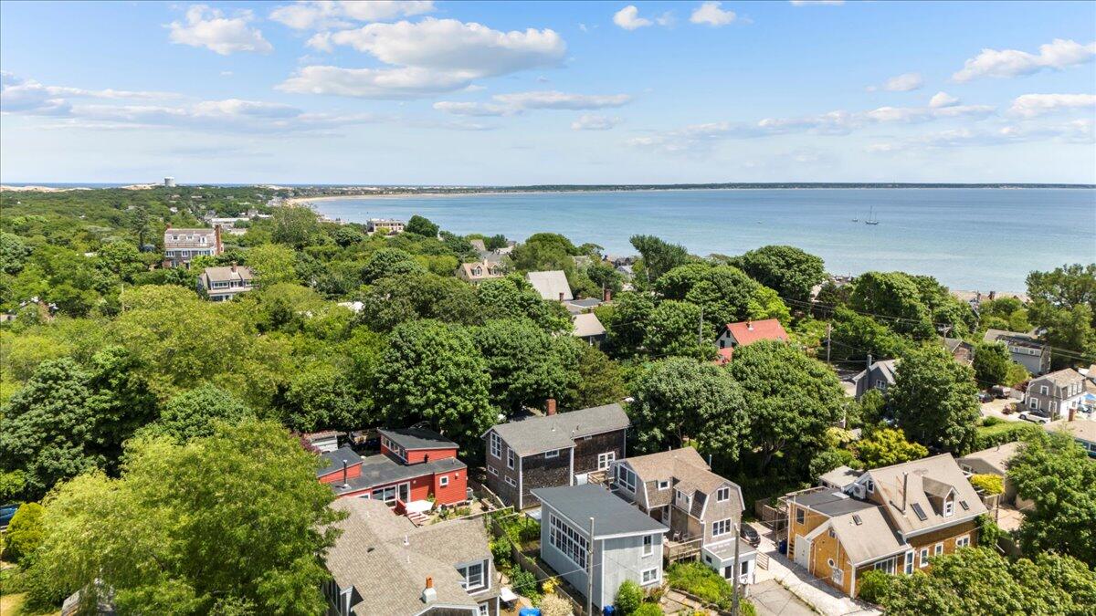 6 Priscilla Alden Road Provincetown, MA 02657 - Photo 56 of 58 an aerial view of a house with lake view