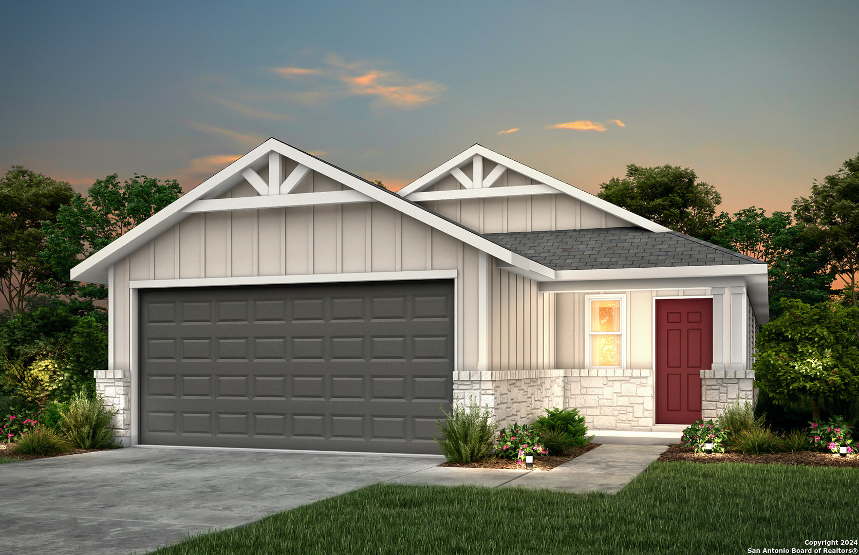113 Winding Windmill Boerne, TX 78006 - Photo 1 of 1 a small white house and outdoor space