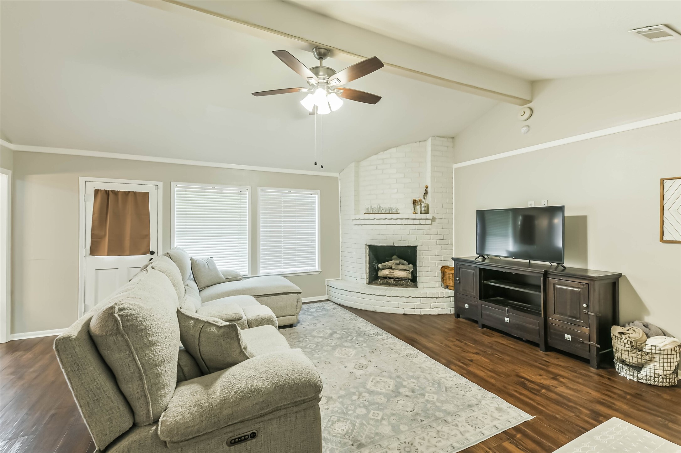 29319 Binefield Street Spring, TX 77386 - Photo 7 of 32 Living Area with Fireplace!