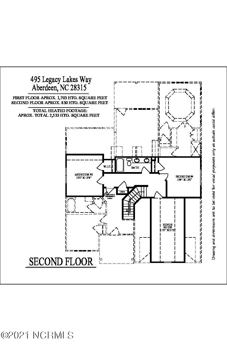 495 Legacy Lakes Way Aberdeen, NC 28315 - Photo 59 of 60 floorplan1